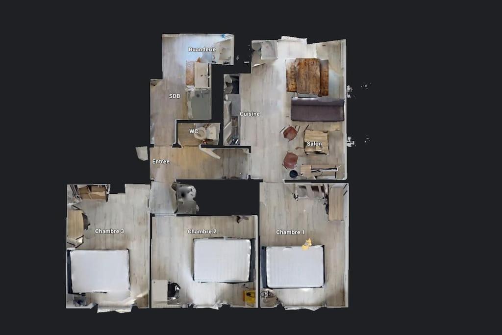 F4 - La Maison De M Goeland - 4E Etage Гавр Екстер'єр фото