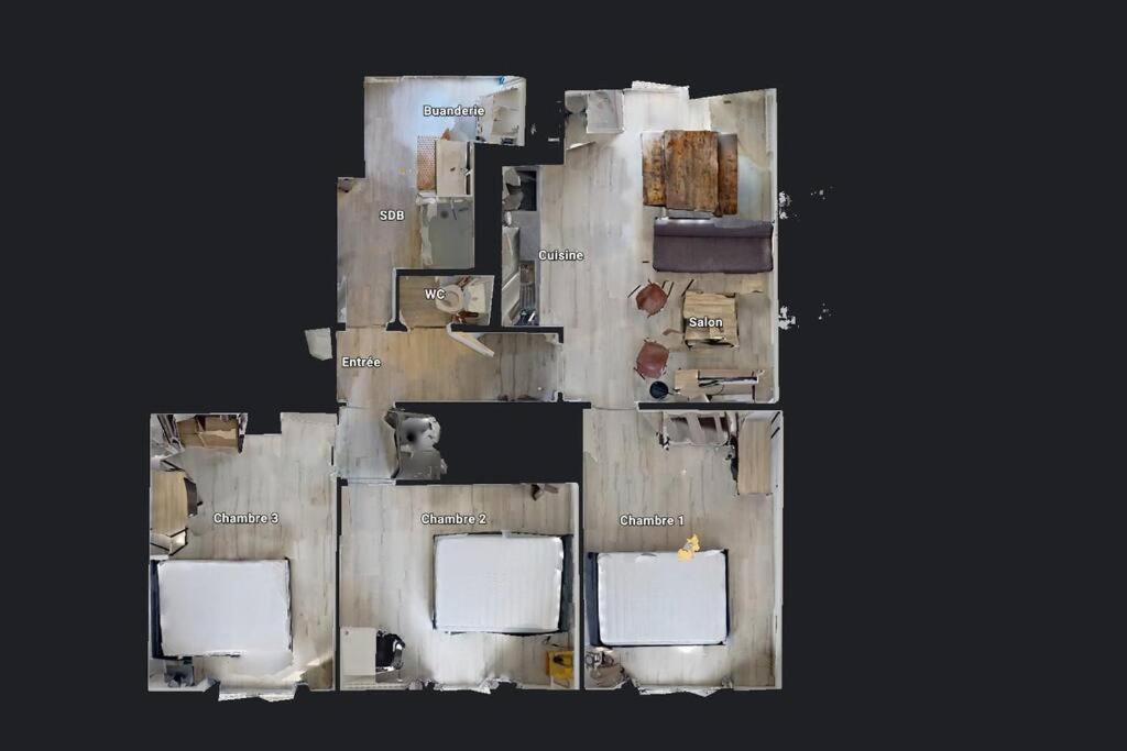 F4 - La Maison De M Goeland - 4E Etage Гавр Екстер'єр фото